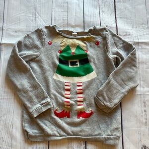 Girl’s Elf Christmas Sweatshirt